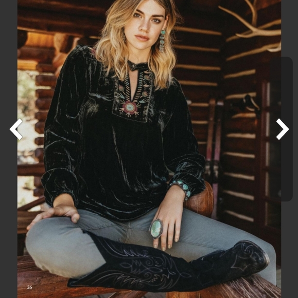 Double D Ranch Ridge Road Top XS - Picture 4 of 5